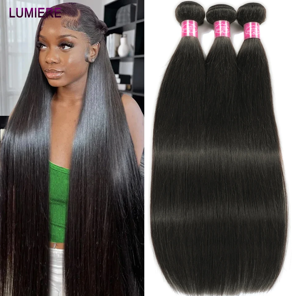 Bone Straight Bundles Human Hair Brazilian Hair Weaving Natural Black 3/4 Bundles Deal Virgin Hair 8-40 Inch Raw Hair Extensions
Bone Straight Bundles Human Hair Brazilian Hair Weaving Natural Black 3/4 Bundles Deal Virgin Hair 8-40 Inch Raw Hair Extensions
