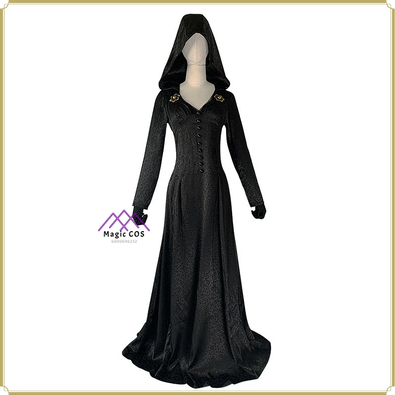 Vampire Lady Cosplay Costume Full Set Hot Movie Adult's/Kid's Gothic Black Dress Role Playing Anime Outfit Halloween Party Suit
Vampire Lady Cosplay Costume Full Set Hot Movie Adult's/Kid's Gothic Black Dress Role Playing Anime Outfit Halloween Party Suit