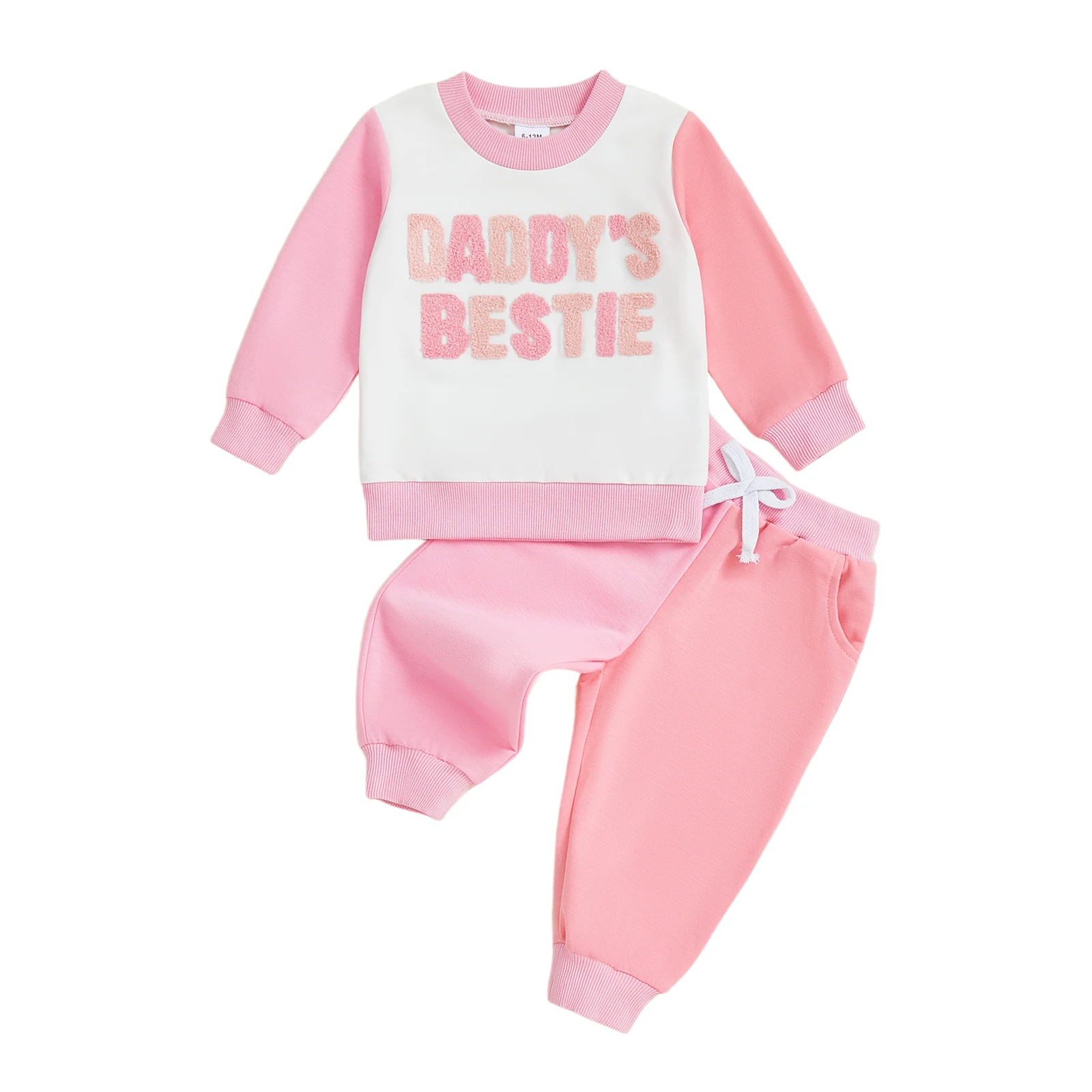 Очаровательный осенний ансамбль для маленьких девочек, стильный дизайн с вышитым топом с алфавитом и подходящими брюками, костюм из двух предметов
Очаровательный осенний ансамбль для маленьких девочек, стильный дизайн с вышитым топом с алфавитом и подходящими брюками, костюм из двух предметов