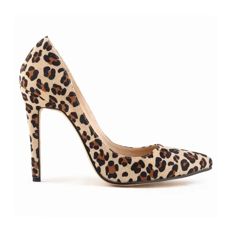 Sexy Leopard Women Pumps Classic 11cm Flock Pointed Toe High Heels Women Lady Stilettos Spring Party Wedding Shoes Large Size
Sexy Leopard Women Pumps Classic 11cm Flock Pointed Toe High Heels Women Lady Stilettos Spring Party Wedding Shoes Large Size