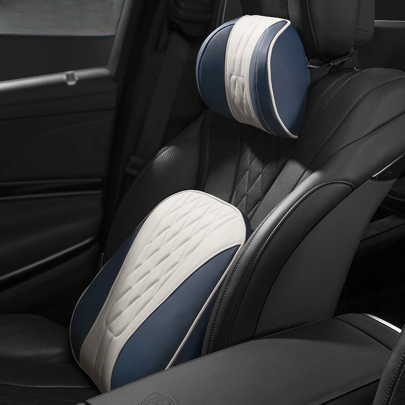 Car Headrest Pillow Set Auto Lumbar Waist Support Memory Foam Seat Neck Protective Cushion Car Neck Pillow Interior Accessories
Car Headrest Pillow Set Auto Lumbar Waist Support Memory Foam Seat Neck Protective Cushion Car Neck Pillow Interior Accessories