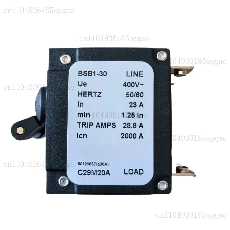 BSB1-30 400V 23A CIRCUIT BREAKER GENERATOR PARTS
BSB1-30 400V 23A CIRCUIT BREAKER GENERATOR PARTS