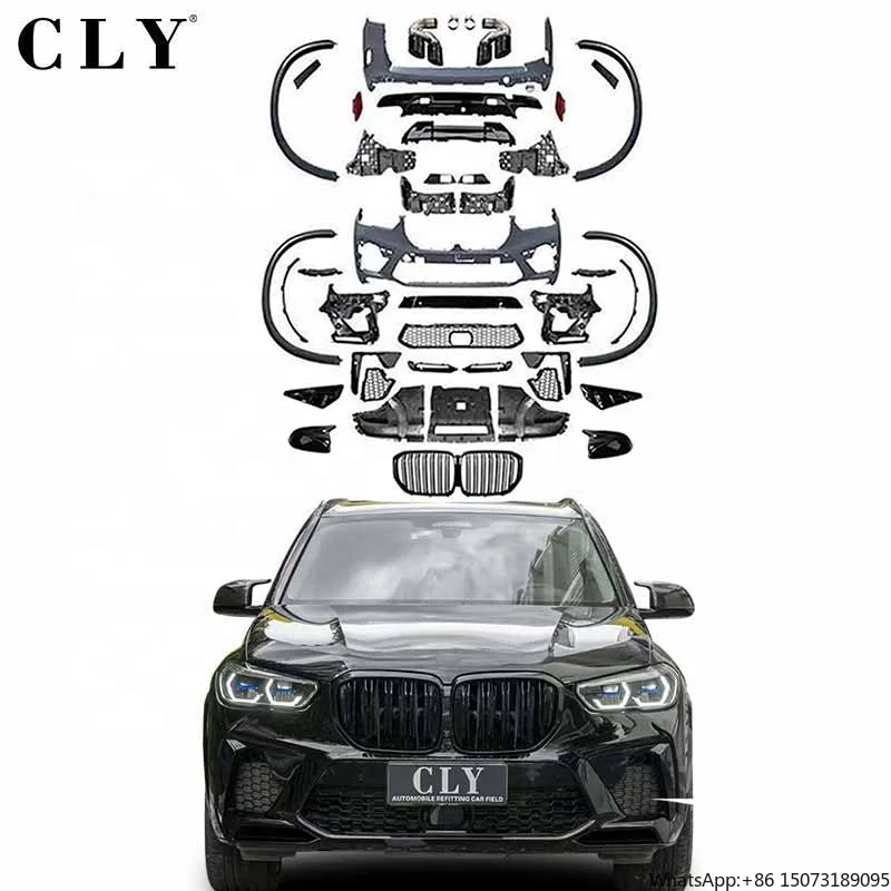 Передние и задние автомобильные бамперы для 2020+ X5 G05 Facelift X5M, комплекты кузова, решетка, колесная арка, крыло, вентиляционные отверстия, корпус заднего зеркала, наконечник диффузора
Передние и задние автомобильные бамперы для 2020+ X5 G05 Facelift X5M, комплекты кузова, решетка, колесная арка, крыло, вентиляционные отверстия, корпус заднего зеркала, наконечник диффузора