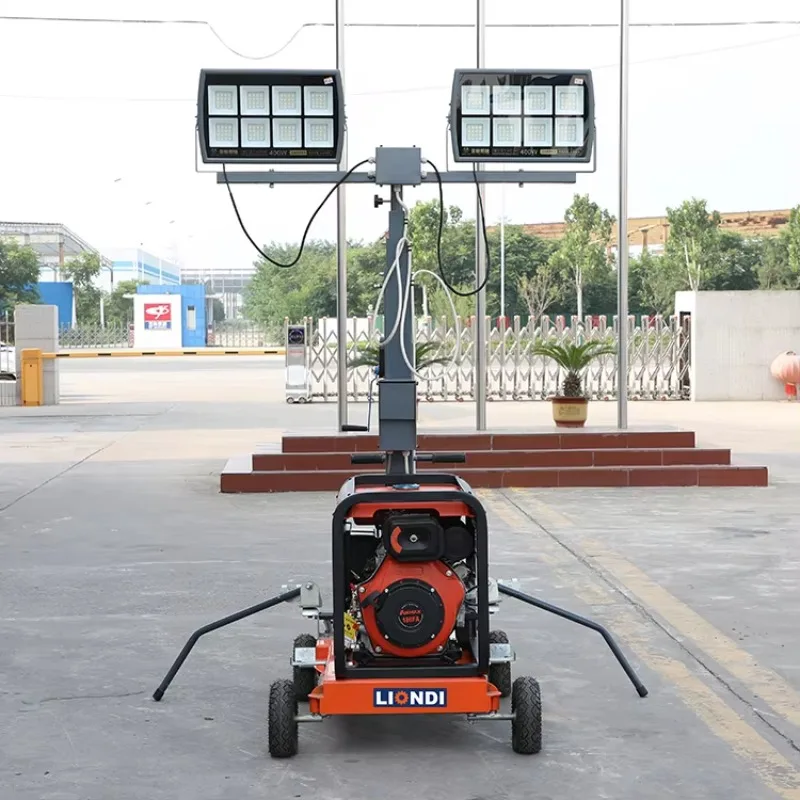 Best Selling 2025 New Mobile Portable Light Tower with Generator or Diesel Generator Light Tower
Best Selling 2025 New Mobile Portable Light Tower with Generator or Diesel Generator Light Tower