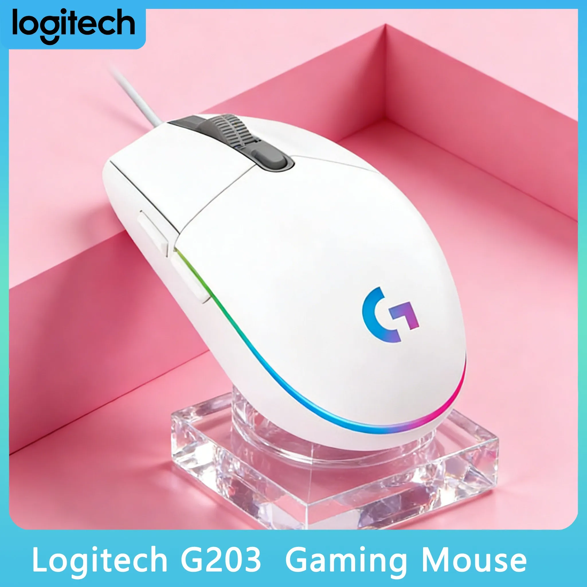 Logitech G203 Mouse for PC Laptop Gaming Office High Precision 8000 DPI
Logitech G203 Mouse for PC Laptop Gaming Office High Precision 8000 DPI