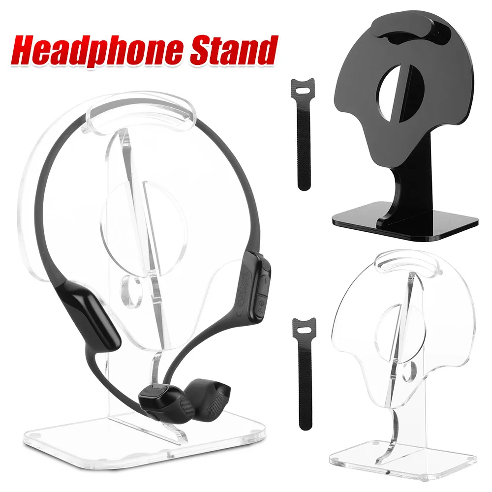 Acrylic Headphone Stand for Shokz OpenRun Pro 2/OpenRun Air/OpenSwim Pro Headset Holder Stand Anti-Slip Desktop Holder
Acrylic Headphone Stand for Shokz OpenRun Pro 2/OpenRun Air/OpenSwim Pro Headset Holder Stand Anti-Slip Desktop Holder