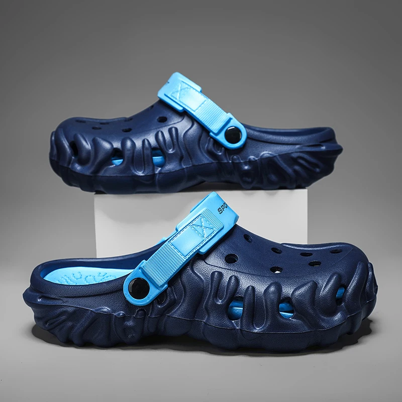 Мужские повседневные сабо с толстой подошвой из ЭВА, летние сандалии для мужчин, новинка 2026 года, модные пляжные туфли с закрытым носком, стильные шлепанцы без застежек
Мужские повседневные сабо с толстой подошвой из ЭВА, летние сандалии для мужчин, новинка 2026 года, модные пляжные туфли с закрытым носком, стильные шлепанцы без застежек