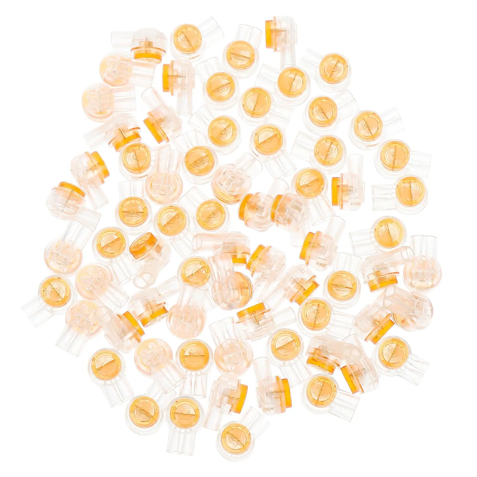 200 Pcs Copper Connector Terminal Block Air tight K1 Network Cable Telephone Installation Conductors Easy Use Gel filled Compact
200 Pcs Copper Connector Terminal Block Air tight K1 Network Cable Telephone Installation Conductors Easy Use Gel filled Compact