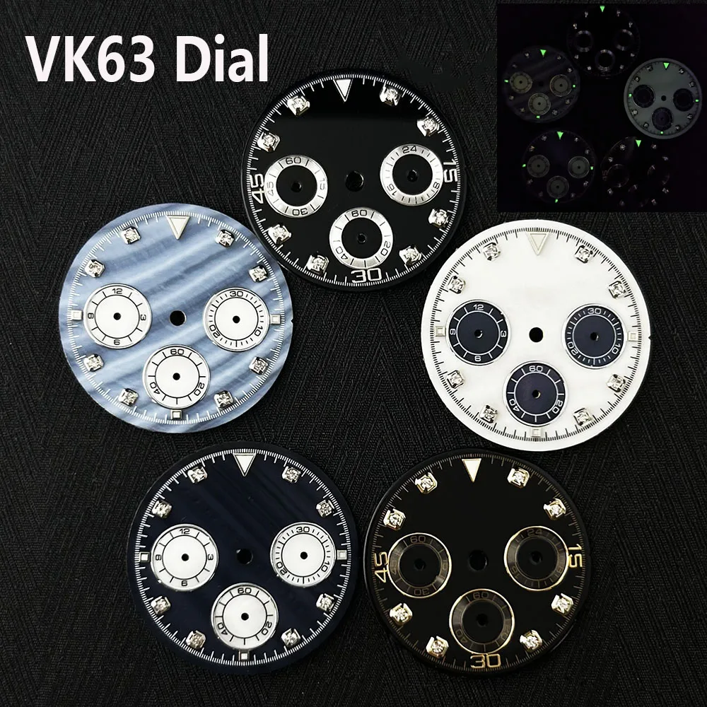 Мужские часы с циферблатом VK63, 29,5 мм, бриллиантовый циферблат с индивидуальным логотипом, подходит для аксессуаров для часов с кварцевым механизмом VK63
Мужские часы с циферблатом VK63, 29,5 мм, бриллиантовый циферблат с индивидуальным логотипом, подходит для аксессуаров для часов с кварцевым механизмом VK63