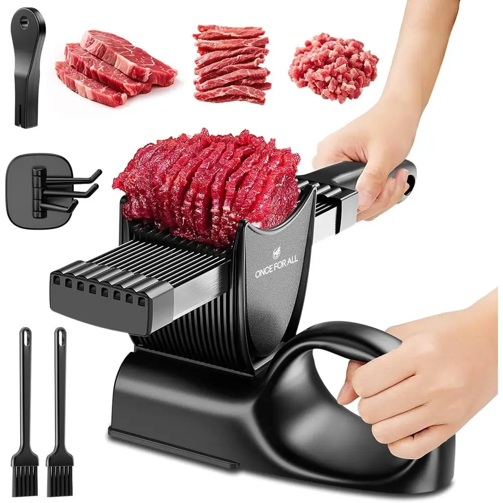 Набор кухонных ножей с ручкой для нарезки мяса, ручной нож для нарезки мяса на полоски, деревянный слайсер для свинины и баранины, для домашнего использования
Набор кухонных ножей с ручкой для нарезки мяса, ручной нож для нарезки мяса на полоски, деревянный слайсер для свинины и баранины, для домашнего использования