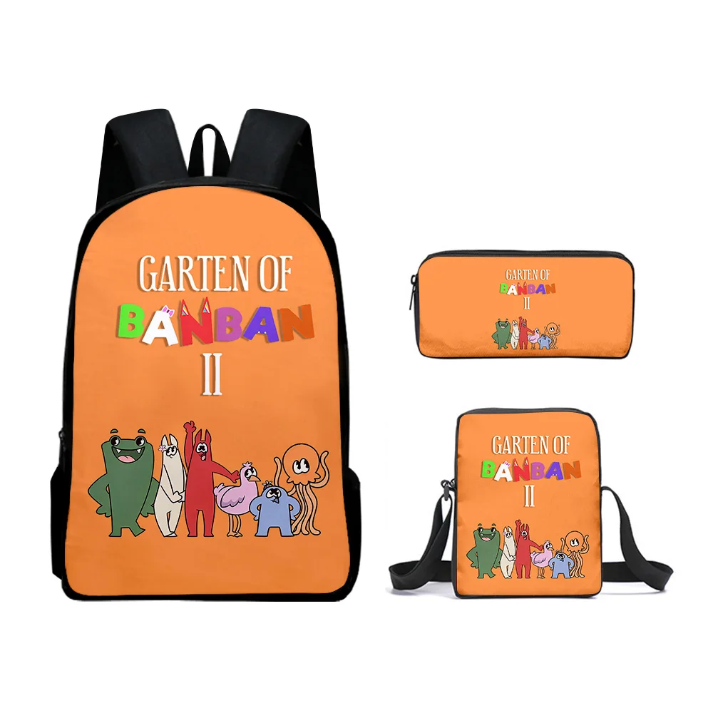 Harajuku Youthful Funny Garten of Banban 3D Print 3pcs/Set Student Travel bags Laptop Daypack Backpack Shoulder Bag Pencil Case
Harajuku Youthful Funny Garten of Banban 3D Print 3pcs/Set Student Travel bags Laptop Daypack Backpack Shoulder Bag Pencil Case