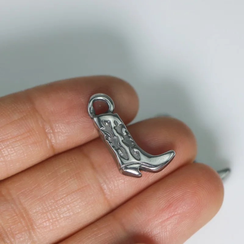 10Pcs Stainless Steel Gold Color Boots Charms Pendant for DIY Necklace Bracelet Earring Jewelry Making Accessories
10Pcs Stainless Steel Gold Color Boots Charms Pendant for DIY Necklace Bracelet Earring Jewelry Making Accessories