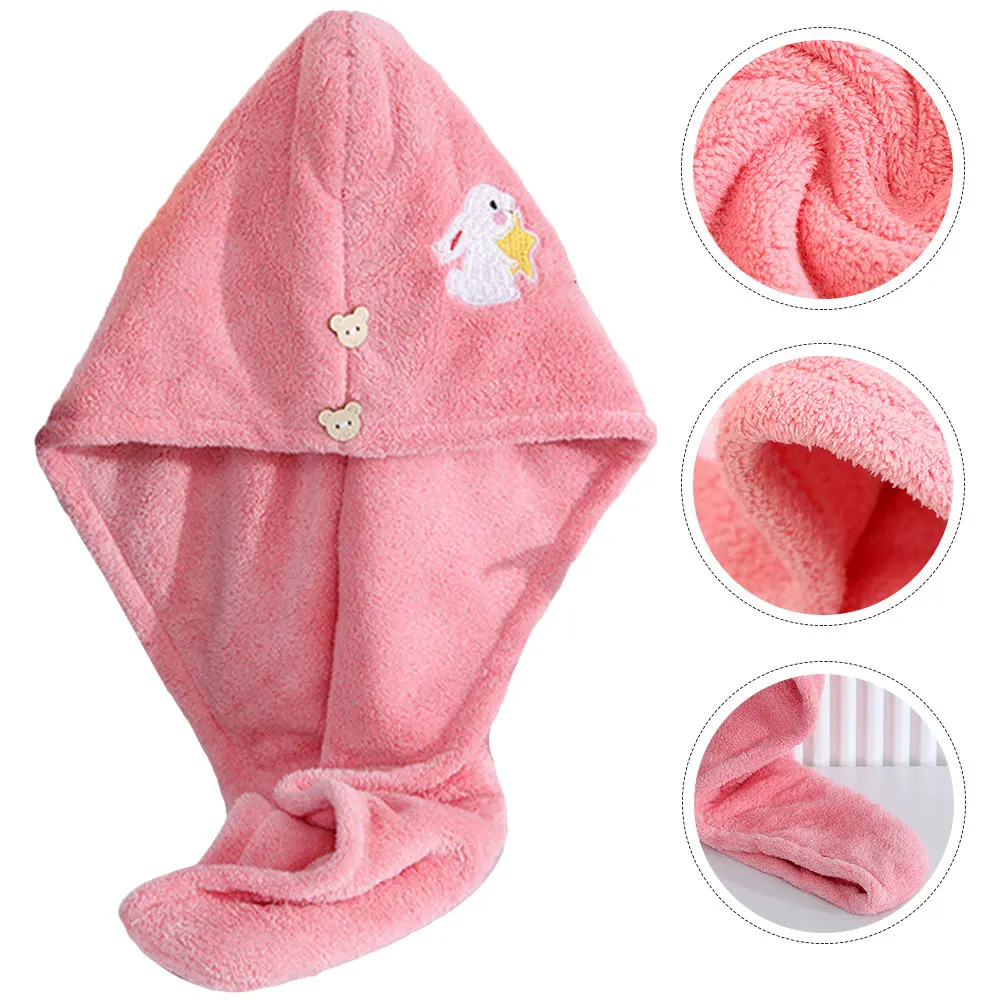 Coral Fleece Hair Hat Towels Turban Wrap Caps for Women Quick Drying Bath Accessories Moisture Wicking Reusable Soft Comfortable
Coral Fleece Hair Hat Towels Turban Wrap Caps for Women Quick Drying Bath Accessories Moisture Wicking Reusable Soft Comfortable