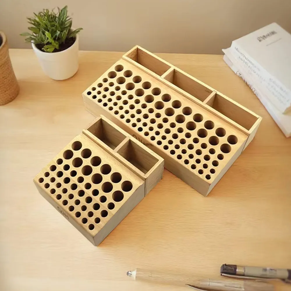 1Pcs Wood Storage Rack Storage Box DIY Leather Craft Tool Storage Rack For Stamping And Carving Tool Storage 46 Holes 98 Holes
1Pcs Wood Storage Rack Storage Box DIY Leather Craft Tool Storage Rack For Stamping And Carving Tool Storage 46 Holes 98 Holes