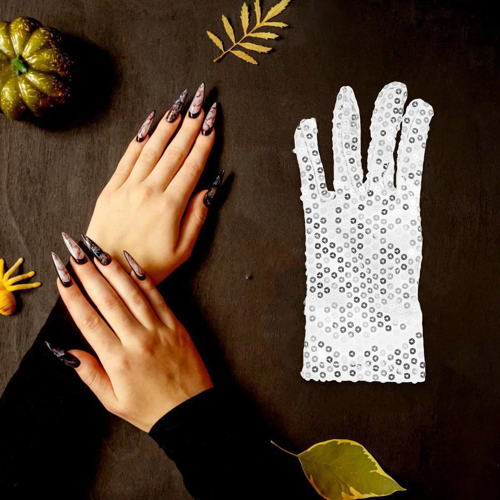 Sequin Gloves Women Adult Glitter Dance Performance Costume Party Sequin Gloves Fabric Material Stage Dancing Holiday
Sequin Gloves Women Adult Glitter Dance Performance Costume Party Sequin Gloves Fabric Material Stage Dancing Holiday