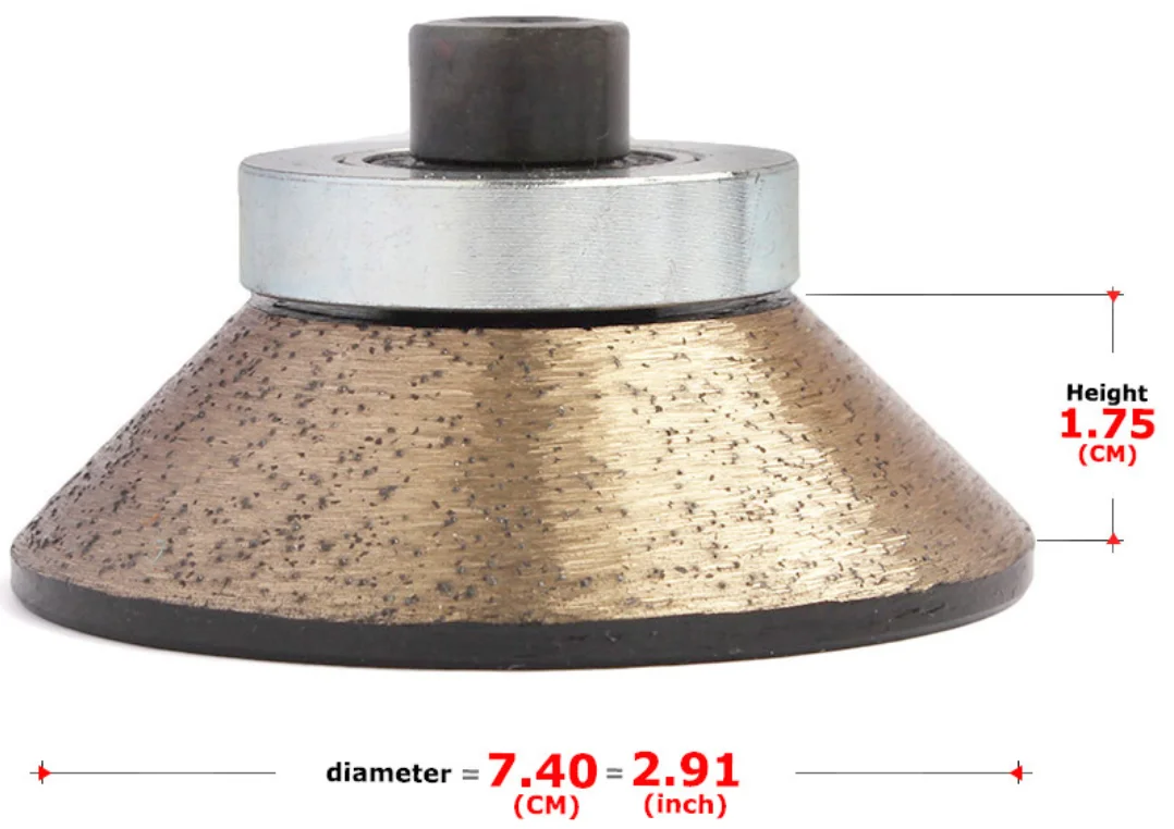 TLF E20 Sintered Continuous Diamond Router Bit Granite 
TLF E20 Sintered Continuous Diamond Router Bit Granite