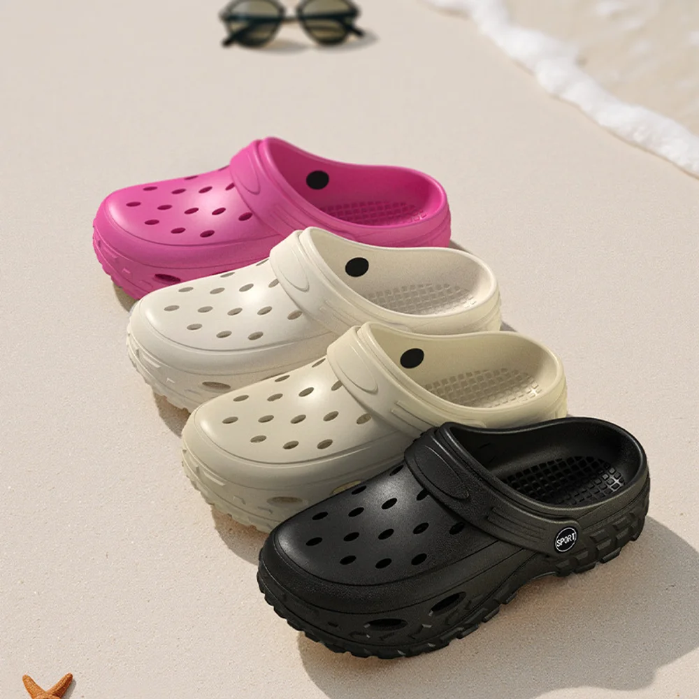 Women's Summer New Fashion Couple's Mesh Sandals Lightweight Soft Sole Mesh Slides with Tire Sole
Women's Summer New Fashion Couple's Mesh Sandals Lightweight Soft Sole Mesh Slides with Tire Sole