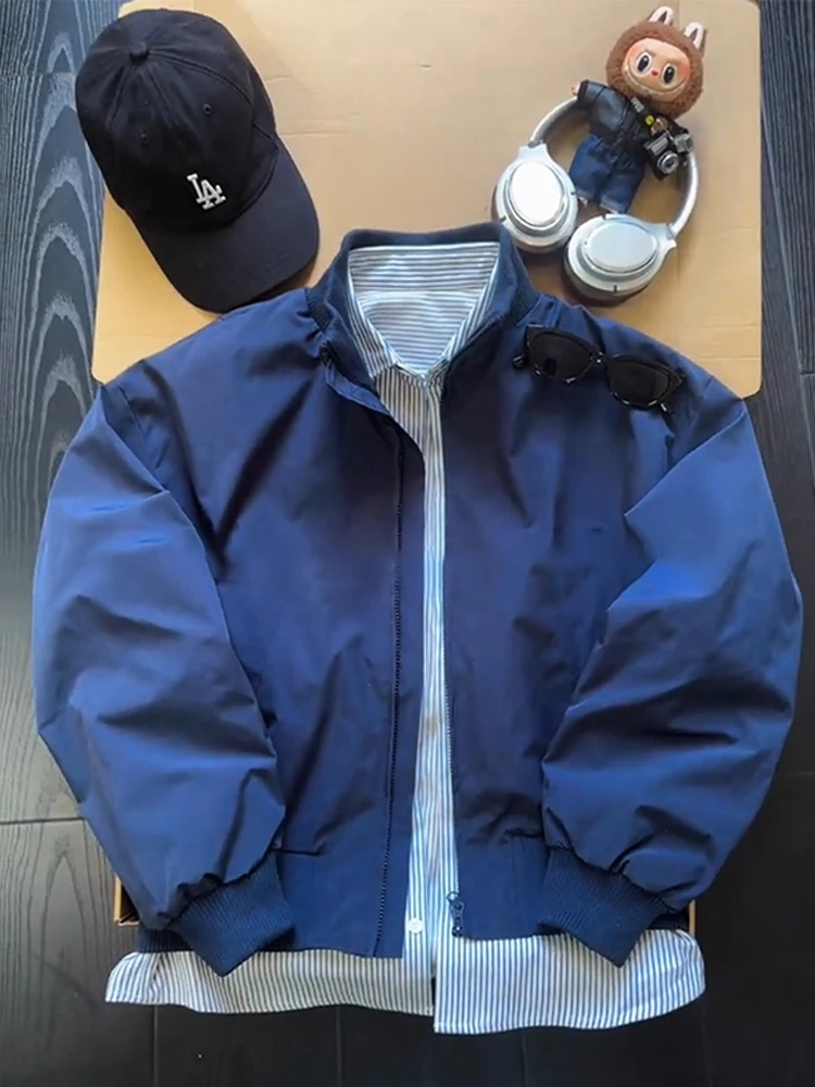 Cleanfit American Retro Tee-Proof Pilot Jaet Мужская осенняя верхняя одежда с подставкой из полиэфирного волокна Long Sve на молнии... 
Cleanfit American Retro Tee-Proof Pilot Jaet Мужская осенняя верхняя одежда с подставкой из полиэфирного волокна Long Sve на молнии...