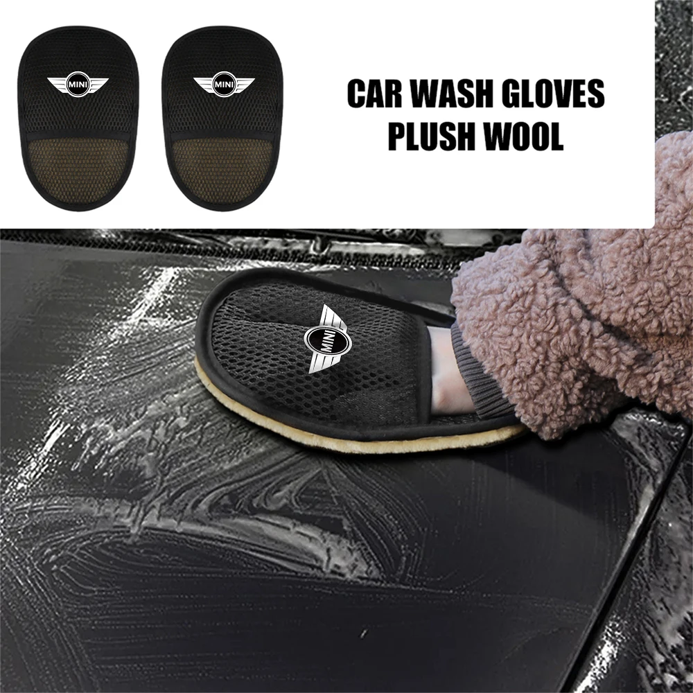 For MINI Cooper S JCW WORKS R55 R56 F55 F56 R57 R58 R59 R50 Car Wool Washing Gloves Washing Mitt Cleaning Tidying Accessories
For MINI Cooper S JCW WORKS R55 R56 F55 F56 R57 R58 R59 R50 Car Wool Washing Gloves Washing Mitt Cleaning Tidying Accessories