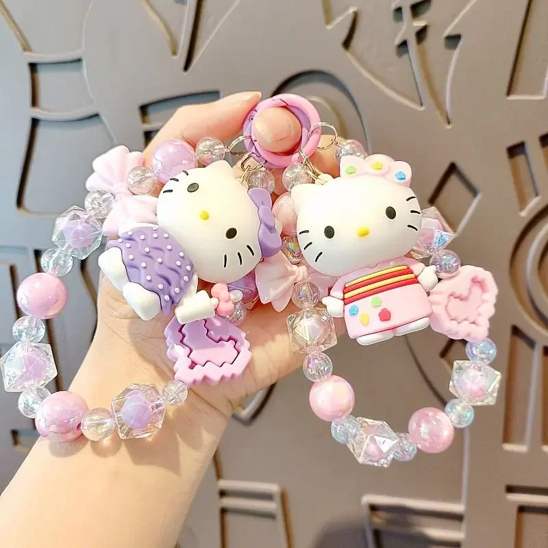 Sanrio мультфильм анимация милый Hello Kitty цепочка из бисера универсальный браслет рюкзак кулон ключ цепочка для мобильного телефона праздничный подарок
Sanrio мультфильм анимация милый Hello Kitty цепочка из бисера универсальный браслет рюкзак кулон ключ цепочка для мобильного телефона праздничный подарок