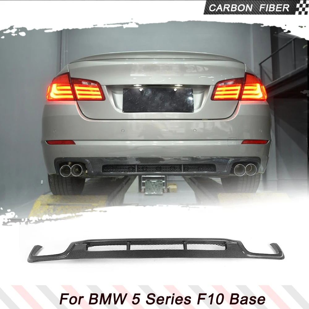 For BMW 5 Series F10 528i Base Sedan 2011UP Real Carbon Rear Bumper Lip Diffuser Car Rear Bumper Diffuser Spoiler FRP Body Kits
For BMW 5 Series F10 528i Base Sedan 2011UP Real Carbon Rear Bumper Lip Diffuser Car Rear Bumper Diffuser Spoiler FRP Body Kits