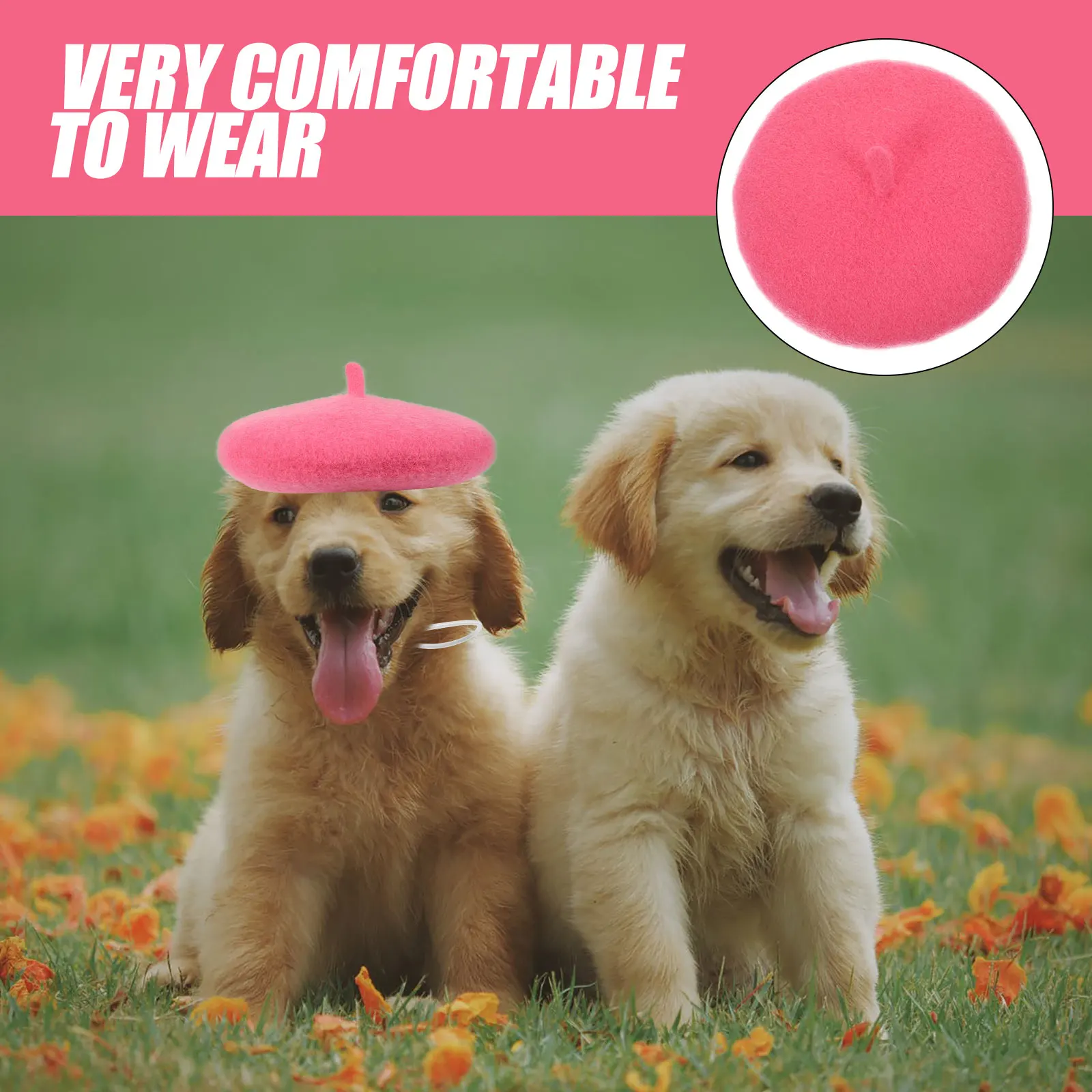 Pet Headwear Dog Cat Hat Lightweight Comfortable Breathable Adjustable Band Pet Costume Accessory Mini Decor Photo PropRed Fits
Pet Headwear Dog Cat Hat Lightweight Comfortable Breathable Adjustable Band Pet Costume Accessory Mini Decor Photo PropRed Fits