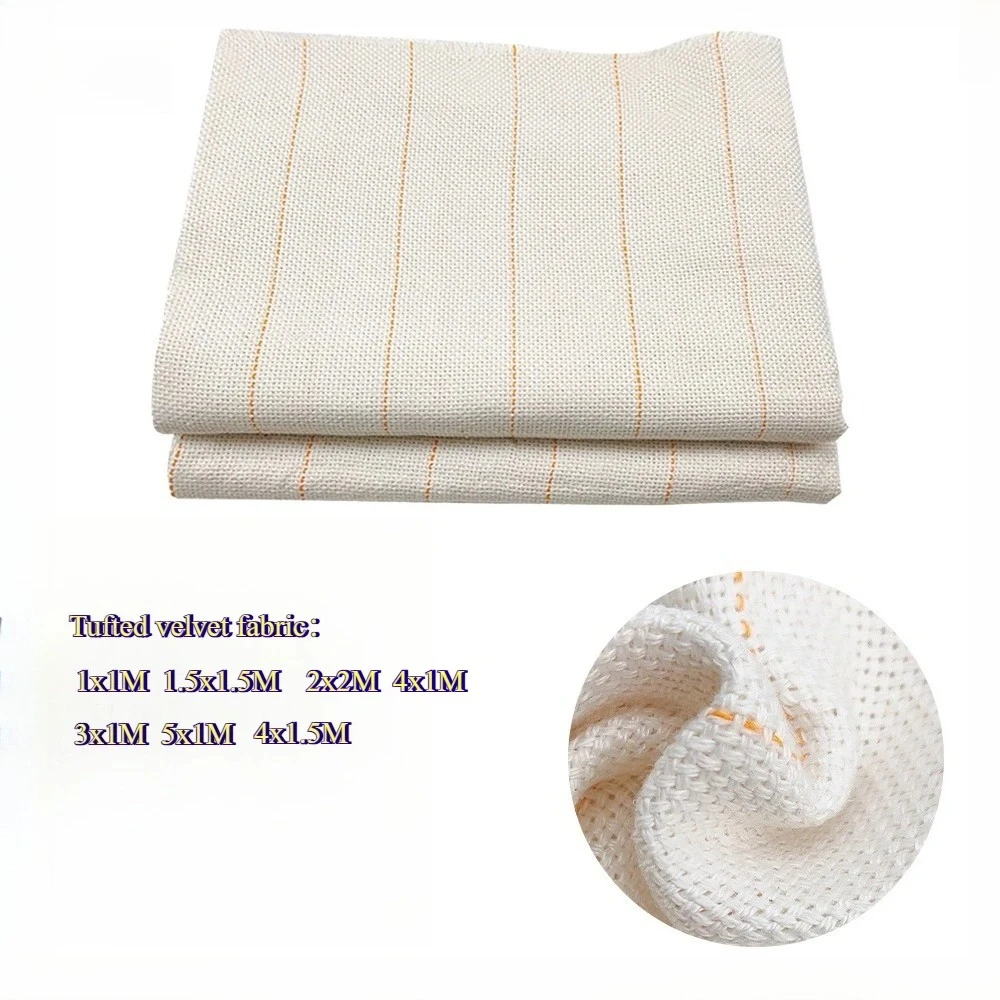 Premium Primary Tufting Cloth with Marked Lines, Monk Cloth for Rug-Punch, DIY Punch Needle Carpet Making Supplies
Premium Primary Tufting Cloth with Marked Lines, Monk Cloth for Rug-Punch, DIY Punch Needle Carpet Making Supplies