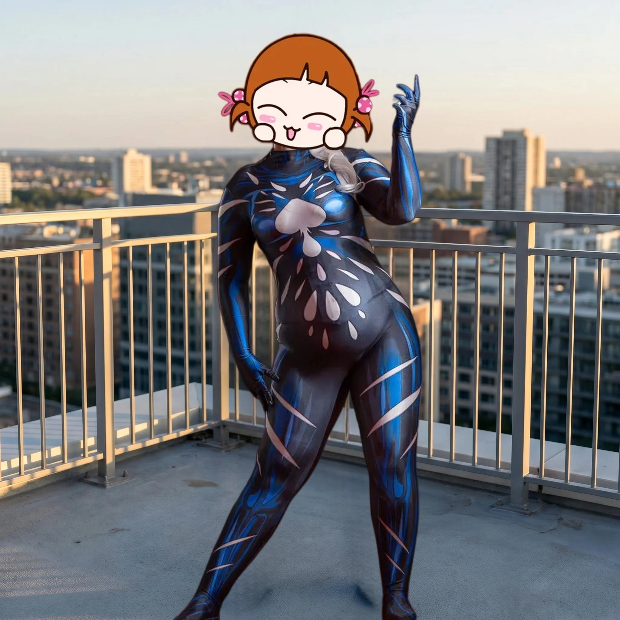 Adult Women Black Cat Cosplay Costume Superhero Zentai Bodysuit Halloween Party Jumpsuit No Mask
Adult Women Black Cat Cosplay Costume Superhero Zentai Bodysuit Halloween Party Jumpsuit No Mask