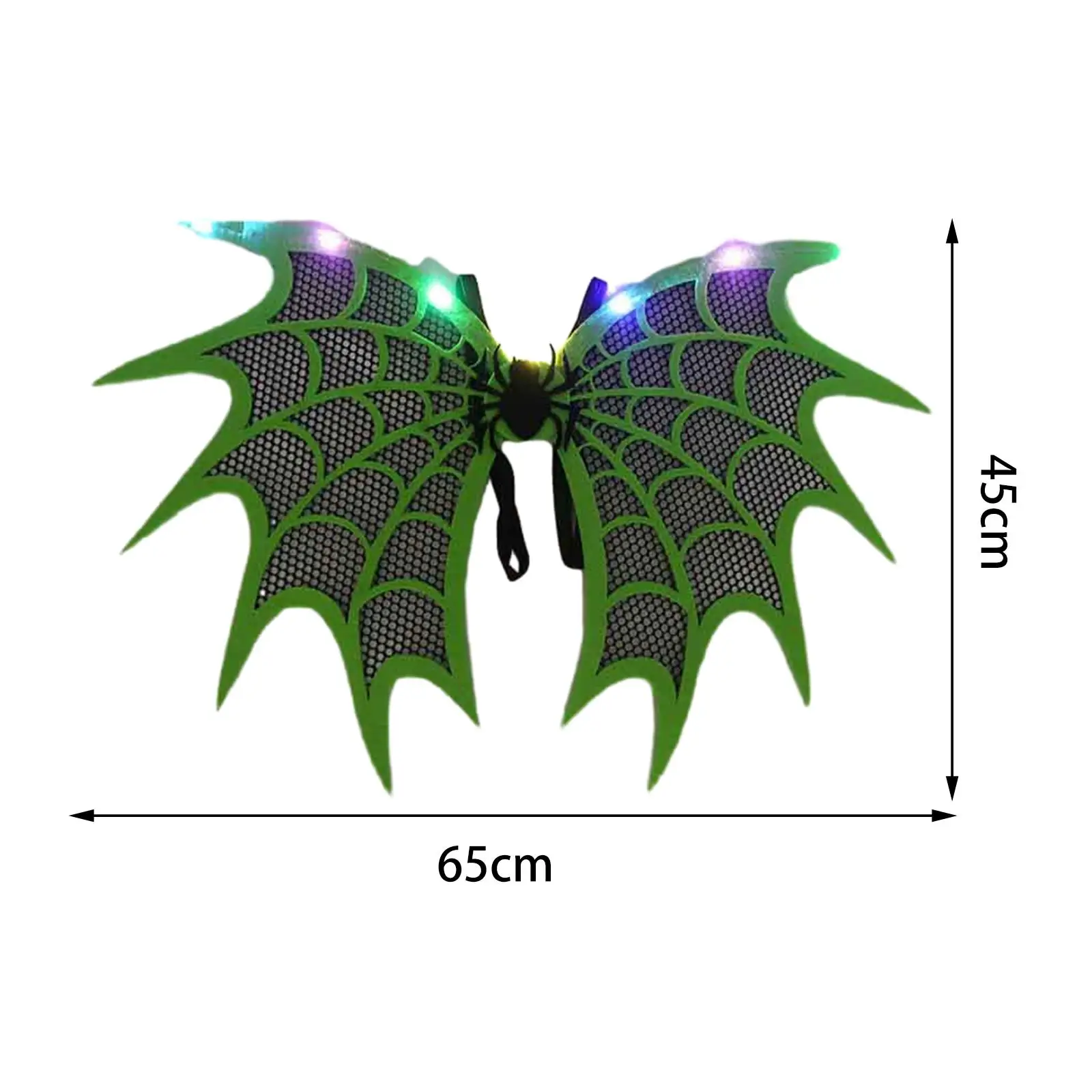 Lighted Bat Wing Bird Wing Costume Accessories Masquerade Show Props with Lights
Lighted Bat Wing Bird Wing Costume Accessories Masquerade Show Props with Lights