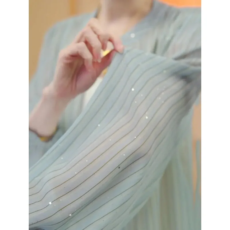 smvp 2026 Summer New Striped Women's Loose Sun Protection Jacket
smvp 2026 Summer New Striped Women's Loose Sun Protection Jacket