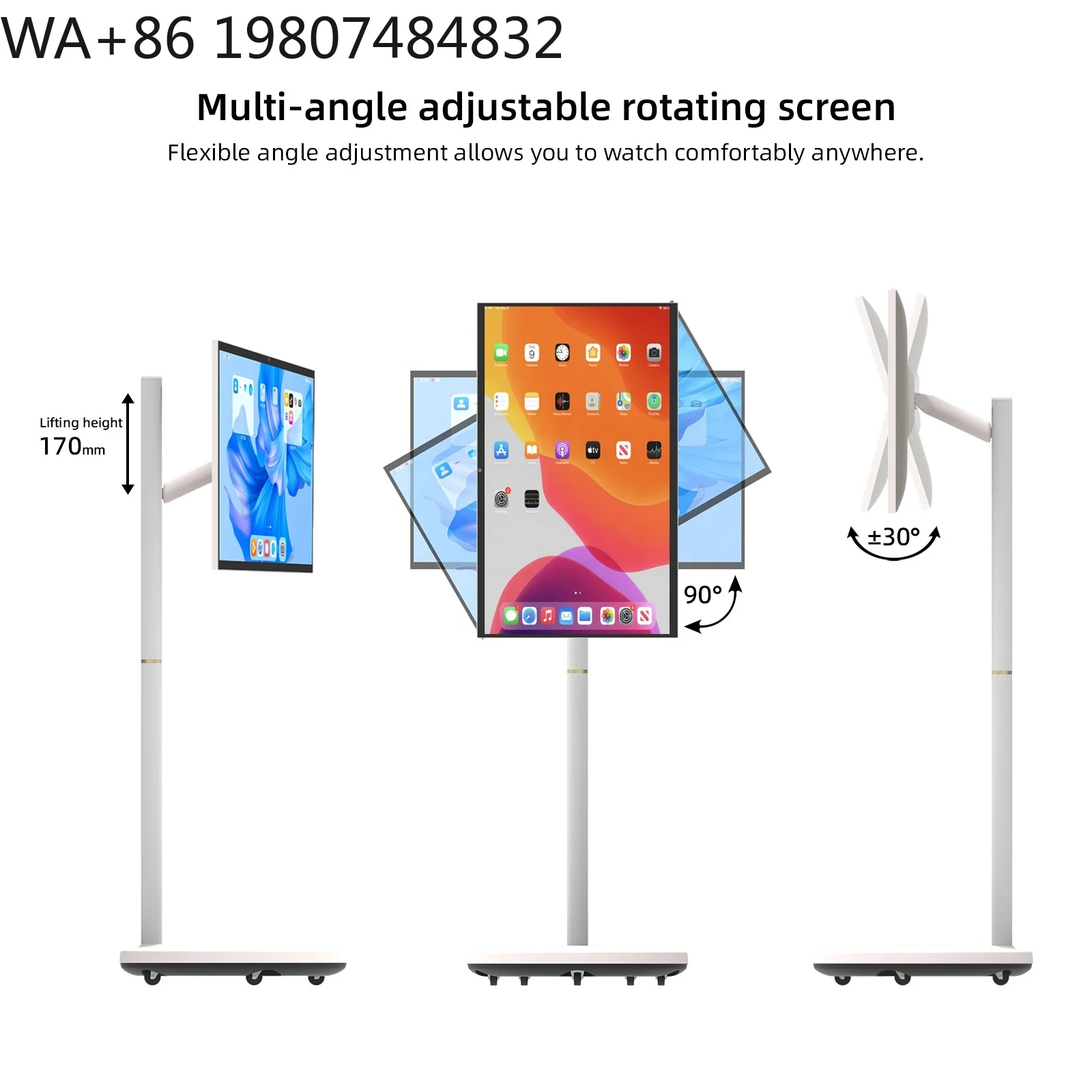 24/27/32 Inch Wireless Smart Portable TV Android , Built-in 10H Battery Life Touch Screen LCD Display Aliexpress
24/27/32 Inch Wireless Smart Portable TV Android , Built-in 10H Battery Life Touch Screen LCD Display Aliexpress