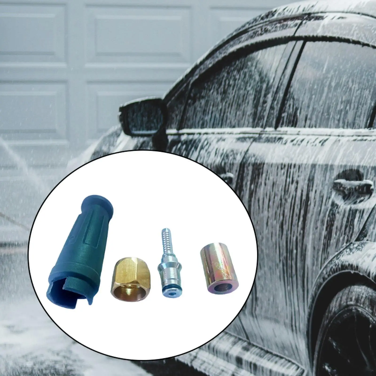 Water Hose Head Adapter Metal Quick Connect Sprayer Pressure Washer Accessory for Karcher
Water Hose Head Adapter Metal Quick Connect Sprayer Pressure Washer Accessory for Karcher
