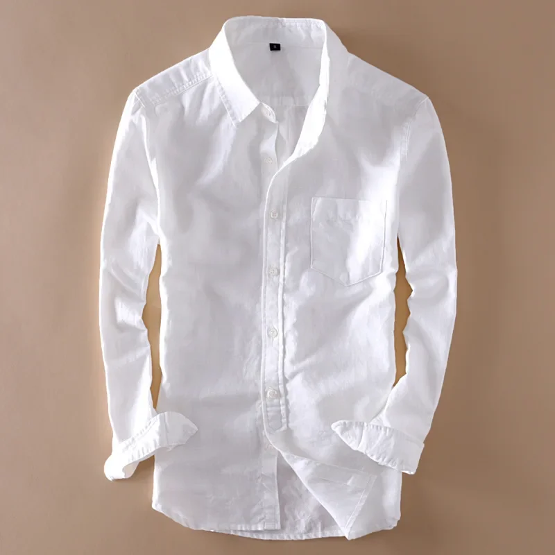 HOO 2024 spring new white thin section fresh breathable long-sleeved linen shirt men's beach casual sunscreen cotton shirt
HOO 2024 spring new white thin section fresh breathable long-sleeved linen shirt men's beach casual sunscreen cotton shirt