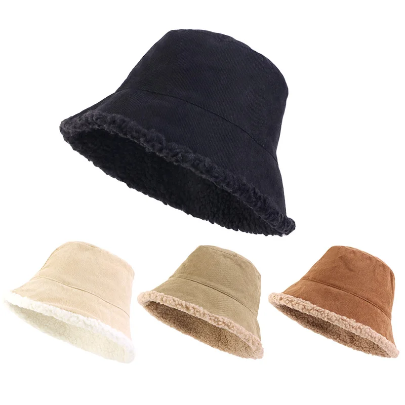New Unisex Winter Plush Bucket Hat Outdoor Thickened Windproof Warm Cold Weather Panama Hat Soft Reversible Fisherman Cap
New Unisex Winter Plush Bucket Hat Outdoor Thickened Windproof Warm Cold Weather Panama Hat Soft Reversible Fisherman Cap
