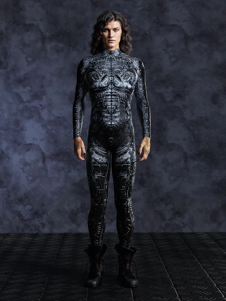 Halloween Tights Zombie Adult Cosplay One-piece Costume Men Stage Performance Jumpsuit Dance Party Outfit 2025
Halloween Tights Zombie Adult Cosplay One-piece Costume Men Stage Performance Jumpsuit Dance Party Outfit 2025