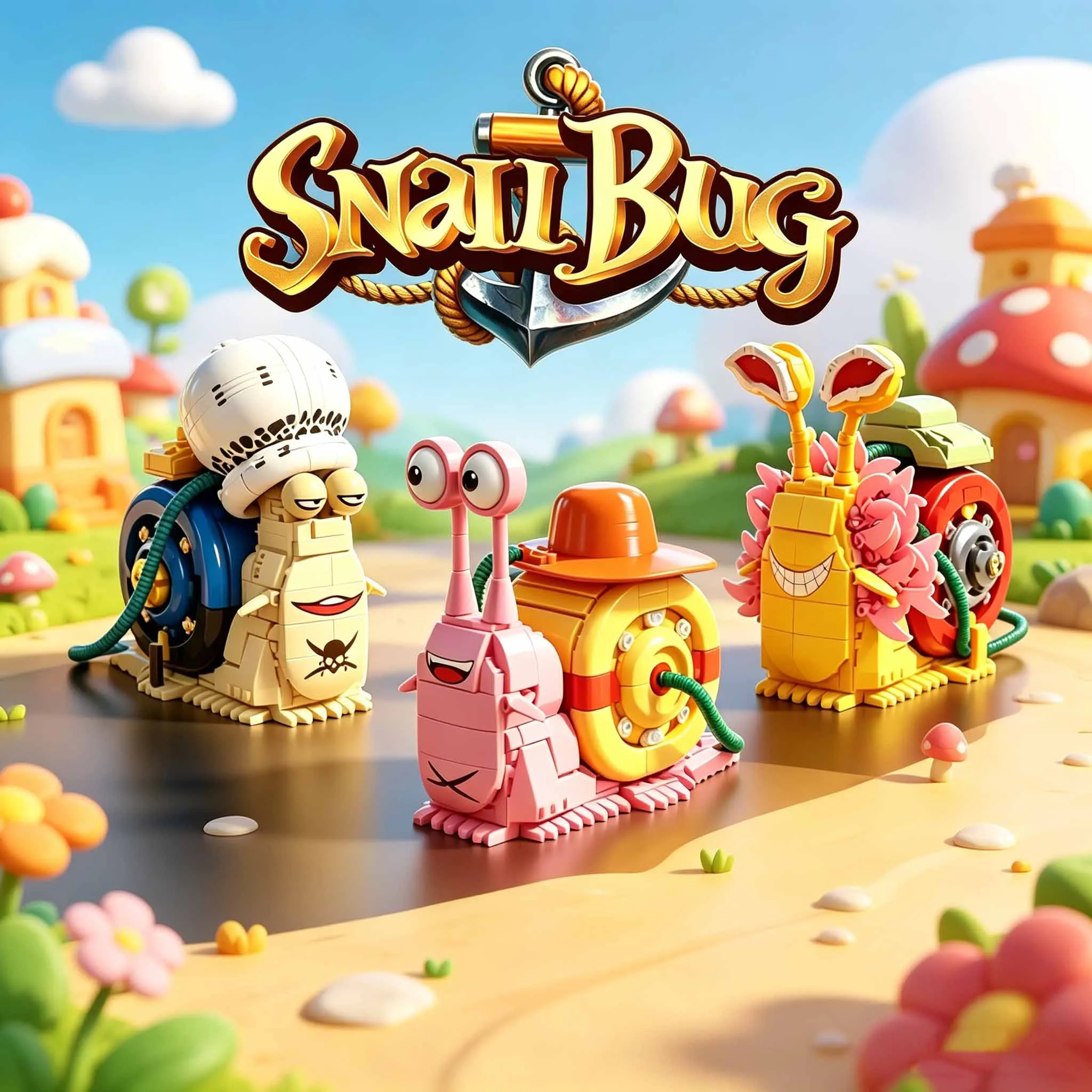 New Creative Animal Snail Bug Model Building Blocks Bricks Toys MOC Assembly For Kids Adult Birthday Halloween Christmas Gifts
New Creative Animal Snail Bug Model Building Blocks Bricks Toys MOC Assembly For Kids Adult Birthday Halloween Christmas Gifts