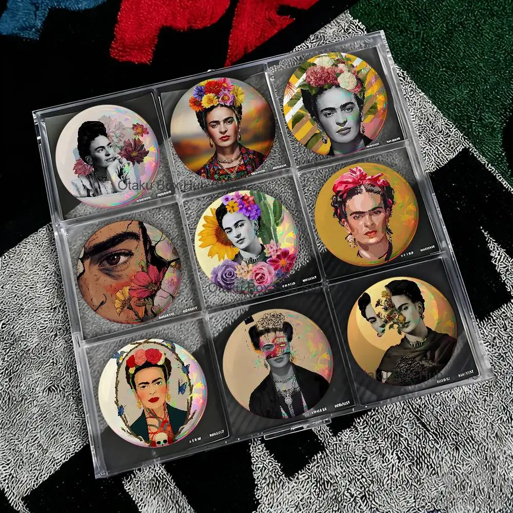 Fashion F-FridaS-S K-Kahlo Badges Button Round Creative Pin Brooch Badge Bag Decor Fans Collect Friends Gifts
Fashion F-FridaS-S K-Kahlo Badges Button Round Creative Pin Brooch Badge Bag Decor Fans Collect Friends Gifts