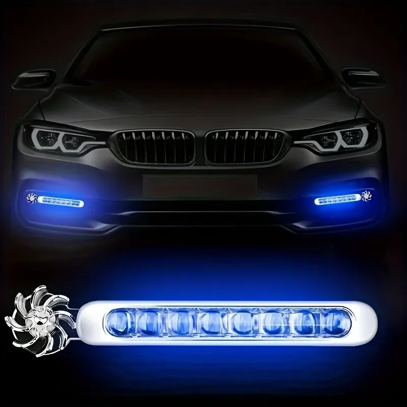 2pcs Wind-Powered Car LED Fan Light - Neon Accent Lights With Rotation Function, Automobile Decorative Lamp
2pcs Wind-Powered Car LED Fan Light - Neon Accent Lights With Rotation Function, Automobile Decorative Lamp