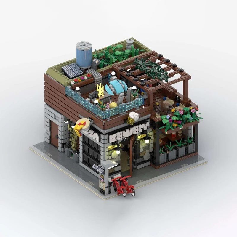 Строительные блоки Moc, пивоварня кирпича и пицца, модель, технология, кирпичи, сделай сам, сборка, подарок, праздник, город, вид на улицу, модель игрушки
Строительные блоки Moc, пивоварня кирпича и пицца, модель, технология, кирпичи, сделай сам, сборка, подарок, праздник, город, вид на улицу, модель игрушки