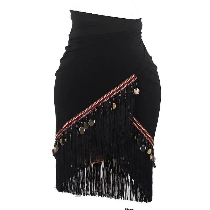 Юбка для латинских танцев с блестками и кисточками, профессиональная бахрома для выступлений, платье для соревнований для взрослых, шарф для танца живота с вышивкой бисером
Юбка для латинских танцев с блестками и кисточками, профессиональная бахрома для выступлений, платье для соревнований для взрослых, шарф для танца живота с вышивкой бисером