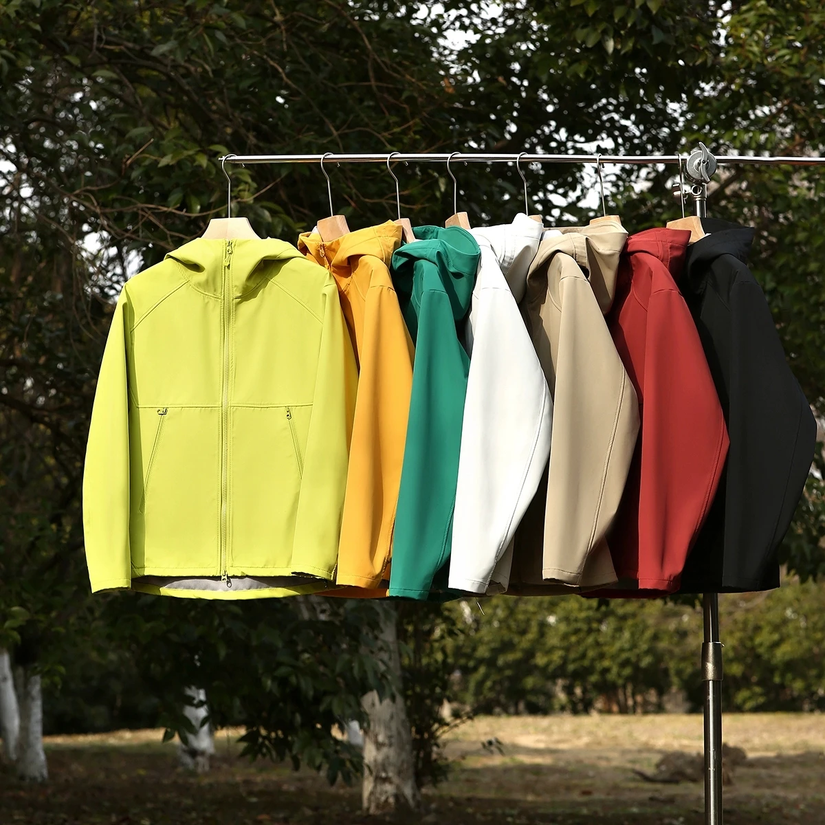 Water-Resistant Soft ell Jaet Men's Outdoor Windproof Tee-Dimensional Tailoring Fce Lined Spring Autumn Jaet
Water-Resistant Soft ell Jaet Men's Outdoor Windproof Tee-Dimensional Tailoring Fce Lined Spring Autumn Jaet