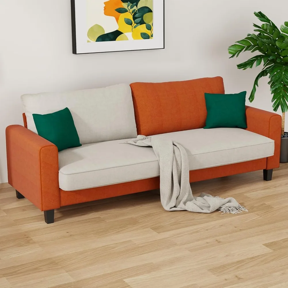 Couch for Living Room, 79" Modern Sofa Couch with Removable Cover and Deep Seat, Linen 3 Seater Comfy Couch
Couch for Living Room, 79" Modern Sofa Couch with Removable Cover and Deep Seat, Linen 3 Seater Comfy Couch