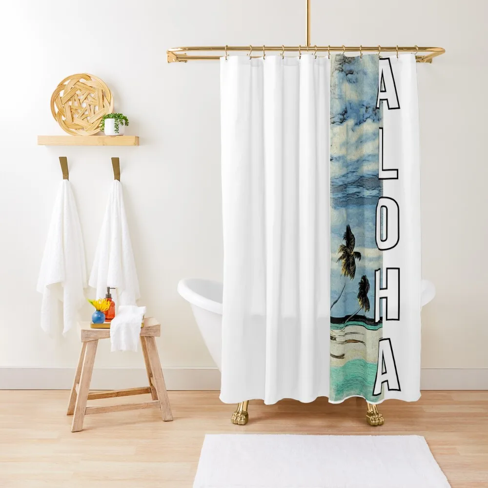 Aloha/ beach / Sun / Ocean / Surf Shower Curtain Waterproof Fabric Bathroom For Bathrooms With Beautiful Designs Curtain
Aloha/ beach / Sun / Ocean / Surf Shower Curtain Waterproof Fabric Bathroom For Bathrooms With Beautiful Designs Curtain