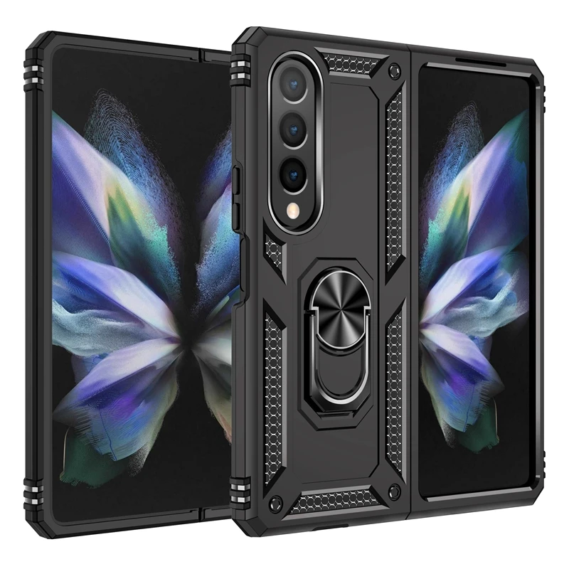 For Samsung Galaxy Z Fold 5 4 3 Case Shockproof Armor Magnet Ring Holder Stand Bracket Back Cover For Galaxy Z Fold3 Fold4 Fold5
For Samsung Galaxy Z Fold 5 4 3 Case Shockproof Armor Magnet Ring Holder Stand Bracket Back Cover For Galaxy Z Fold3 Fold4 Fold5