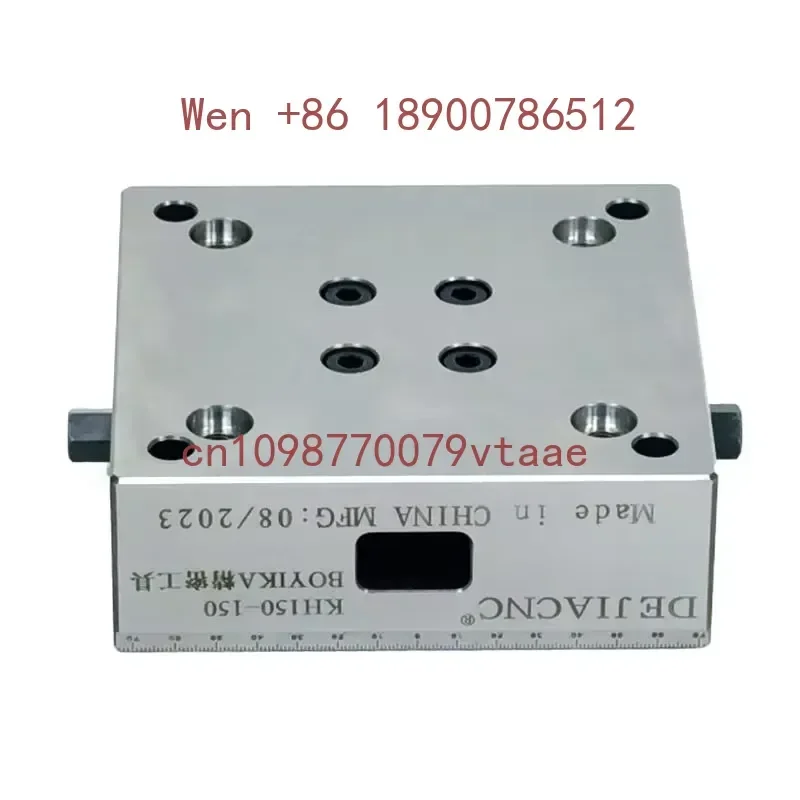KH150-150 High Precision 42CrMo Steel Manual Self Centering Clamping Vise for 5 Axis CNC Milling
KH150-150 High Precision 42CrMo Steel Manual Self Centering Clamping Vise for 5 Axis CNC Milling