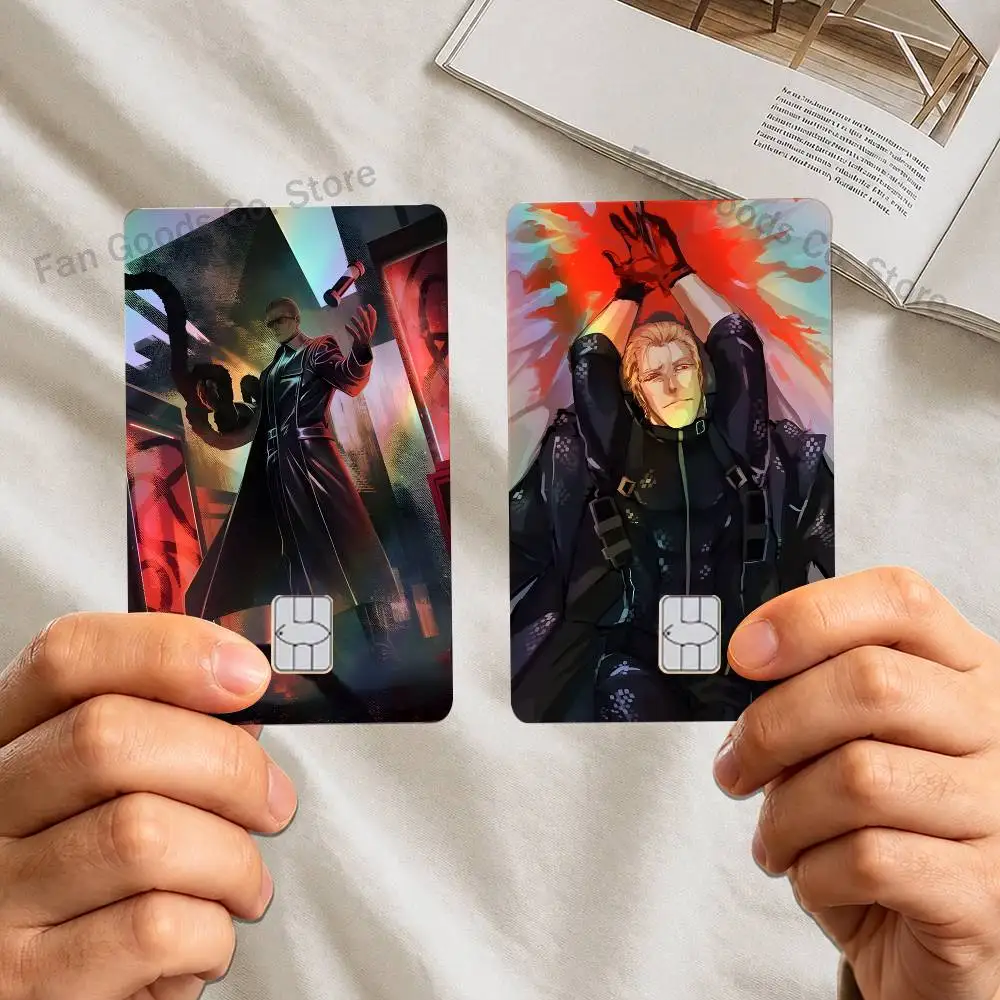 Albert W-Wesker Chibi Laser shimmer Credit Card Skin Party Stickers Visa Bank Card Bus Metro Access Card Waterproof Decal Gift
Albert W-Wesker Chibi Laser shimmer Credit Card Skin Party Stickers Visa Bank Card Bus Metro Access Card Waterproof Decal Gift
