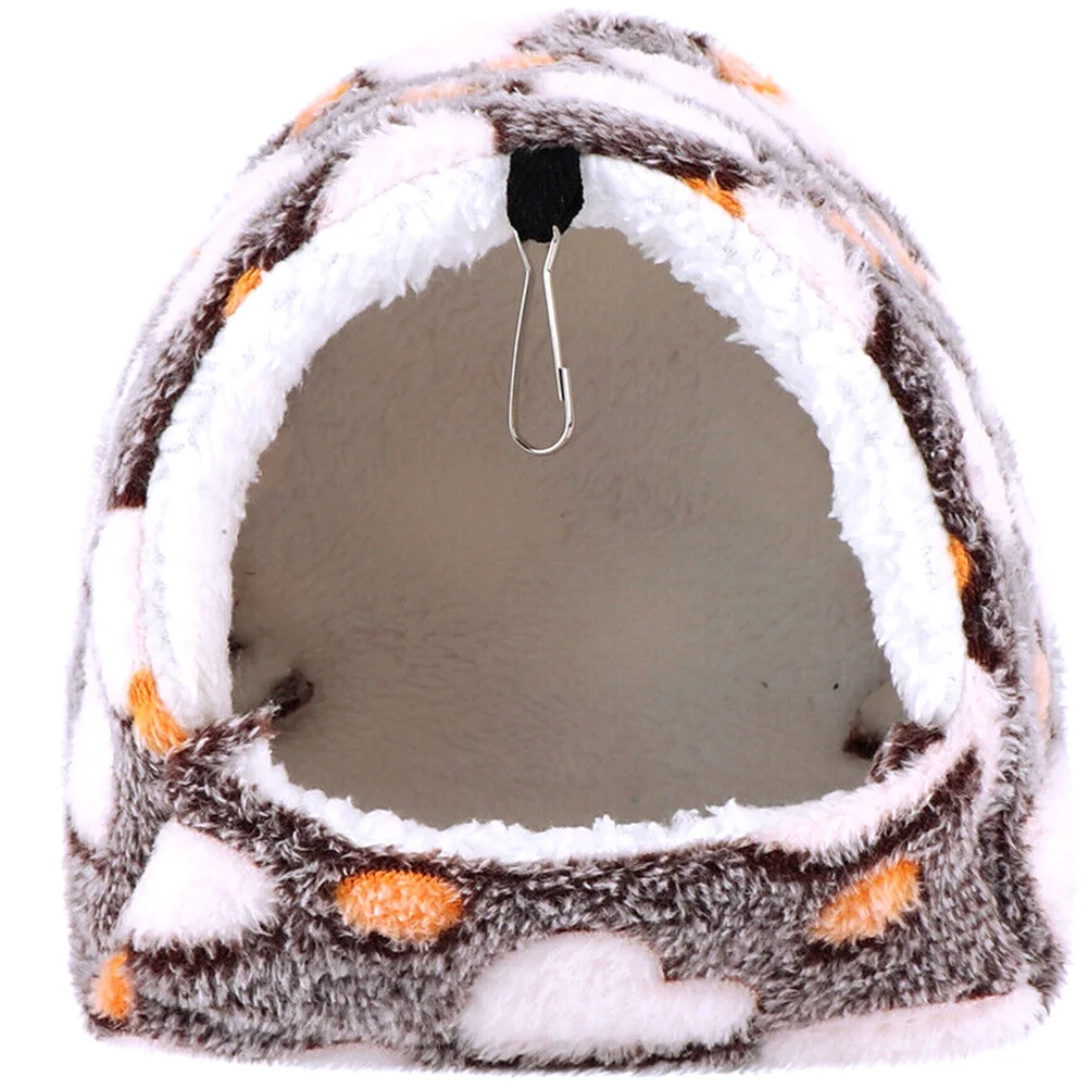 Hamster Bed House Soft Flannel Cotton Hanging Warm Bed For Small Pets Winter Sleeping Tent Hammock Cage Accessory
Hamster Bed House Soft Flannel Cotton Hanging Warm Bed For Small Pets Winter Sleeping Tent Hammock Cage Accessory