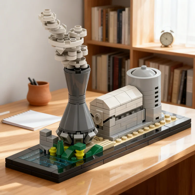180pcs MOC Nuclear Power Plant City Model Building Blocks Construction Christmas Gift DIY Creative Toys Idea Brick Education
180pcs MOC Nuclear Power Plant City Model Building Blocks Construction Christmas Gift DIY Creative Toys Idea Brick Education