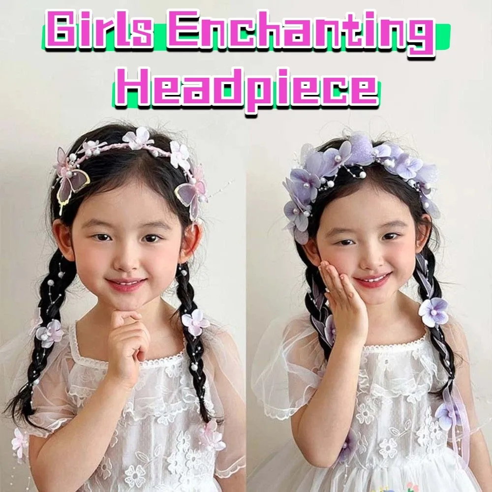 Pressure-Free Fairy Butterfly Headband Handcrafted Embroidery Lightweight Construction Princess Flower Crown
Pressure-Free Fairy Butterfly Headband Handcrafted Embroidery Lightweight Construction Princess Flower Crown