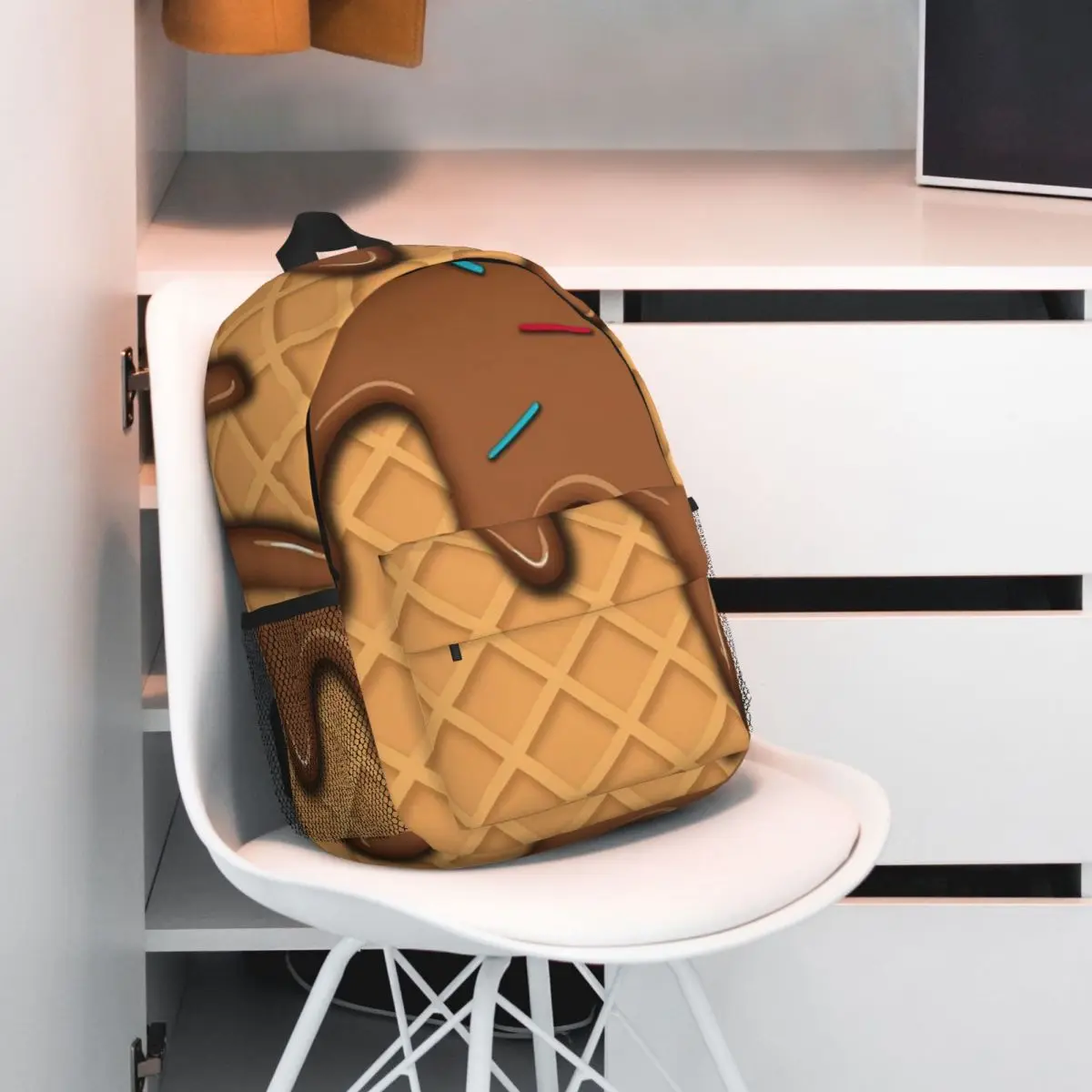 Ice Cream Dripping Kawaii Backpack Student BookBag Children School Bag Laptop Shoulder Bags for Men Women
Ice Cream Dripping Kawaii Backpack Student BookBag Children School Bag Laptop Shoulder Bags for Men Women